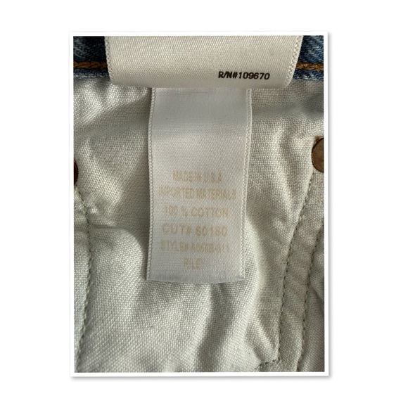 Agolde Riley High Rise Straight Cropped Jeans - Picture 11 of 12